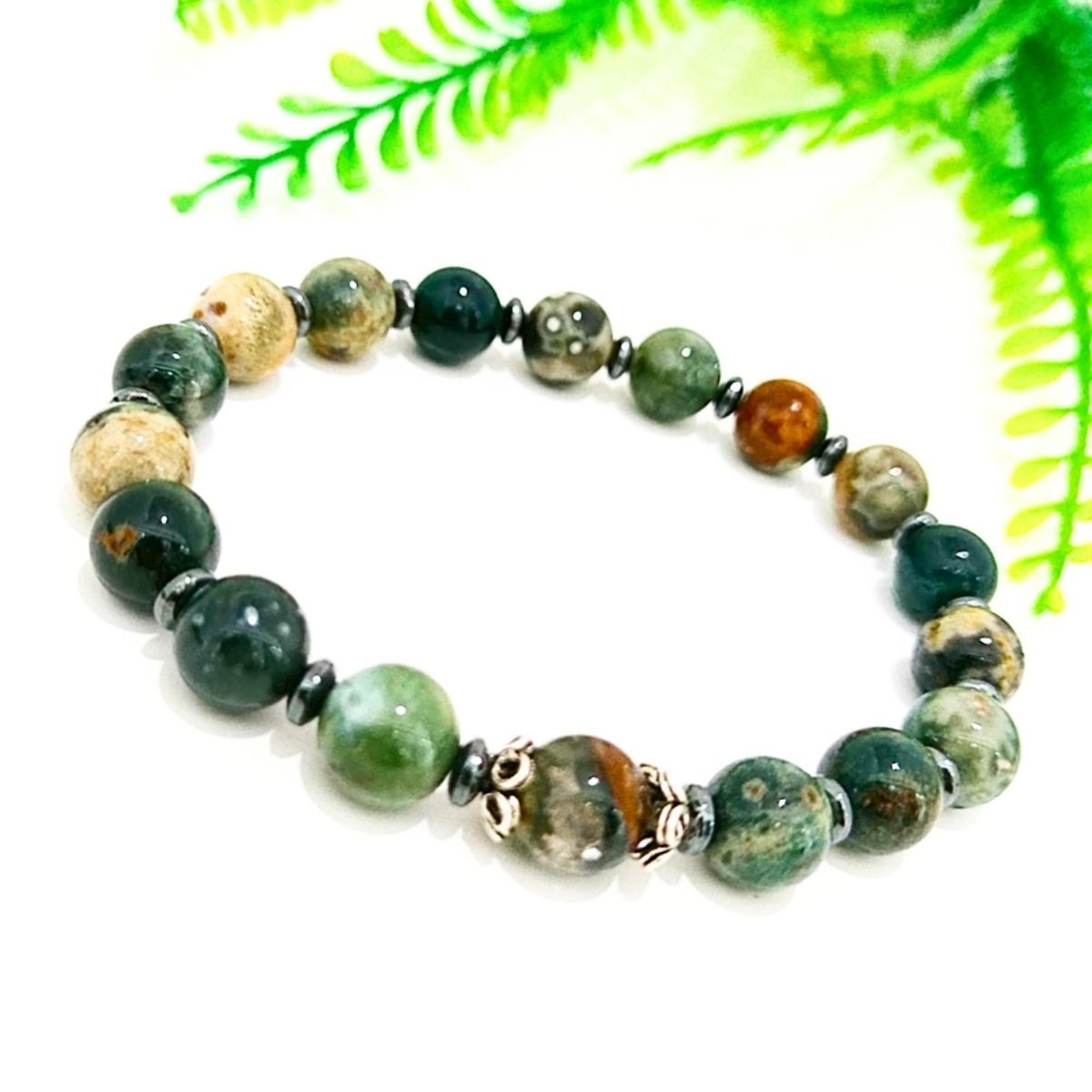 ocean jasper taşı bileklik